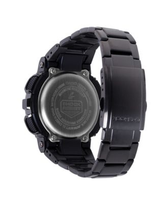 Men's Quartz Black IP Stainless Steel Watch, 48.8mm