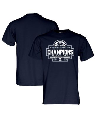 Blue 84 - Unisex Navy Yale Bulldogs 2025 Ivy League Men's Basketball Conference Tournament Champions T-Shirt