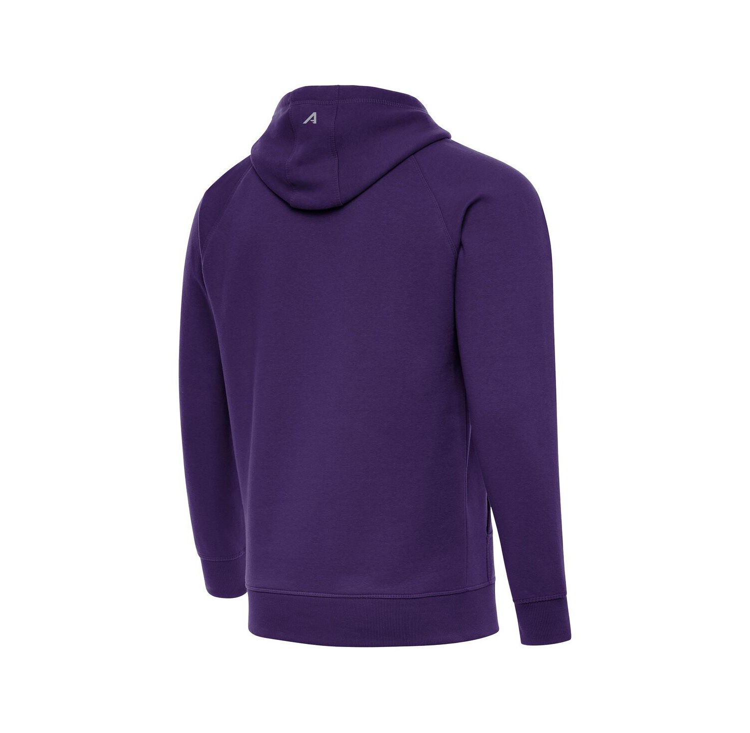 Men's Purple Clemson Tigers Golfer Victory Raglan Pullover Hoodie