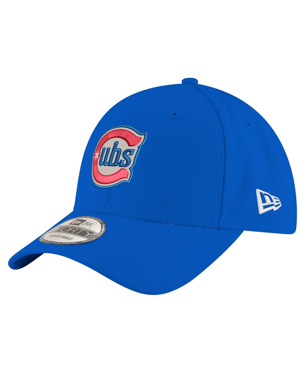 NEW ERA MEN'S ROYAL CHICAGO CUBS BLUES 9FORTY ADJUSTABLE HAT 