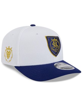 New Era - Men's  White/Blue Real Salt Lake 2025 Jersey Hook 9SEVENTY Stretch-Snap Hat