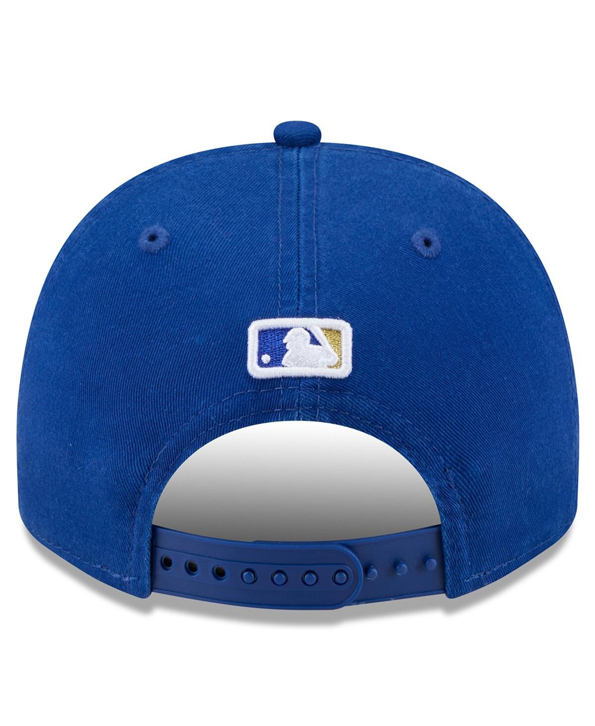NEW ERA MEN'S ROYAL KANSAS CITY ROYALS 2025 JACKIE ROBINSON DAY GOLFER ADJUSTABLE HAT 