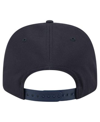 Men's Navy New York Yankees Circle Patch 9SEVENTY Stretch-Snap Hat