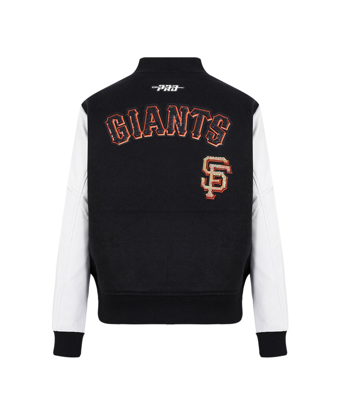 Shop Pro Standard Women'sâ Black San Francisco Giants Game Day Classics Wool Varsity Jacket