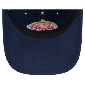 Men's and Women's Navy Indiana Fever Core Logo 9TWENTY Adjustable Hat