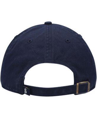 Men's Navy Seattle Mariners Clean Up Adjustable Hat