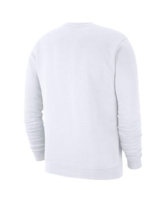 Men's White Penn State Nittany Lions 2025 NCAA Wrestling National Champions Club Fleece Pullover Sweatshirt