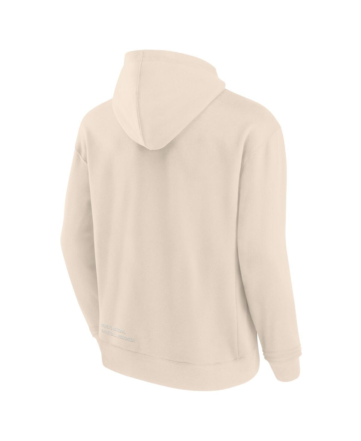 Fanatics Men's Cream Wnba Elements Future Ground Info Pullover Hoodie In Cream