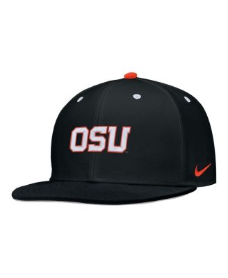 Nike - Men's  Black Oregon State Beavers On-Field Baseball Performance Fitted Hat