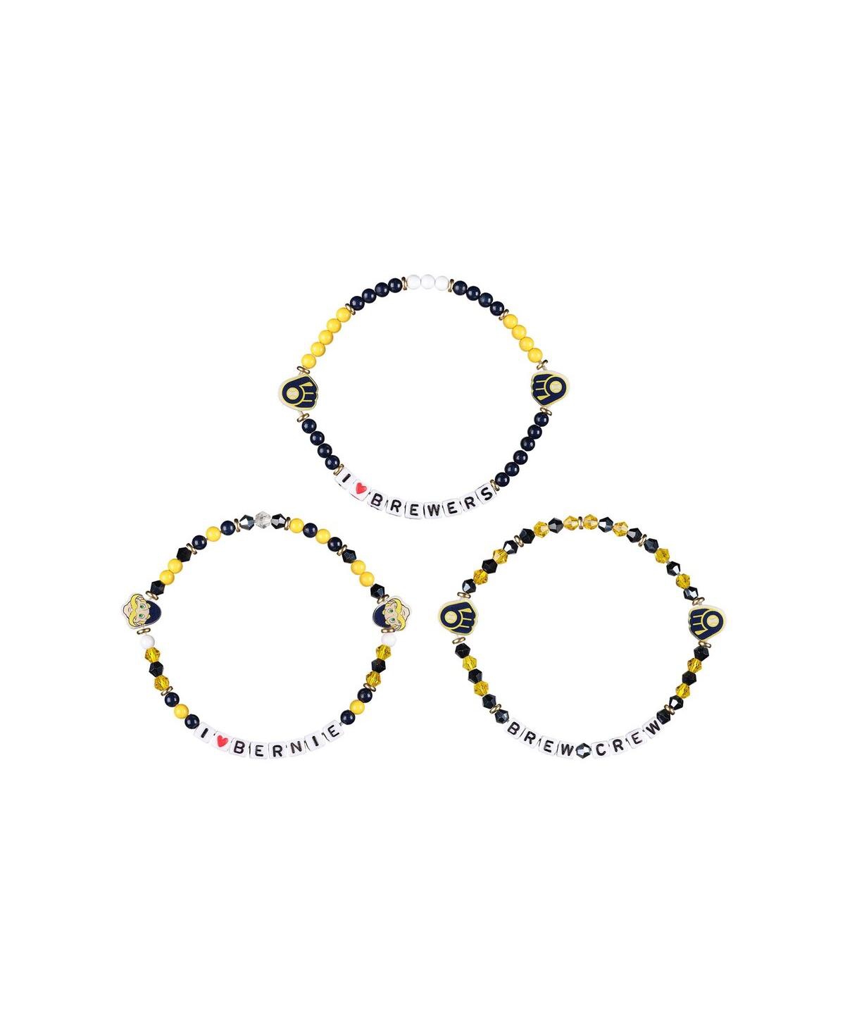 Milwaukee Brewers Friendship Bracelet, Set of 6