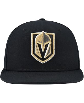 Men's Black Vegas Golden Knights Core Fitted Hat