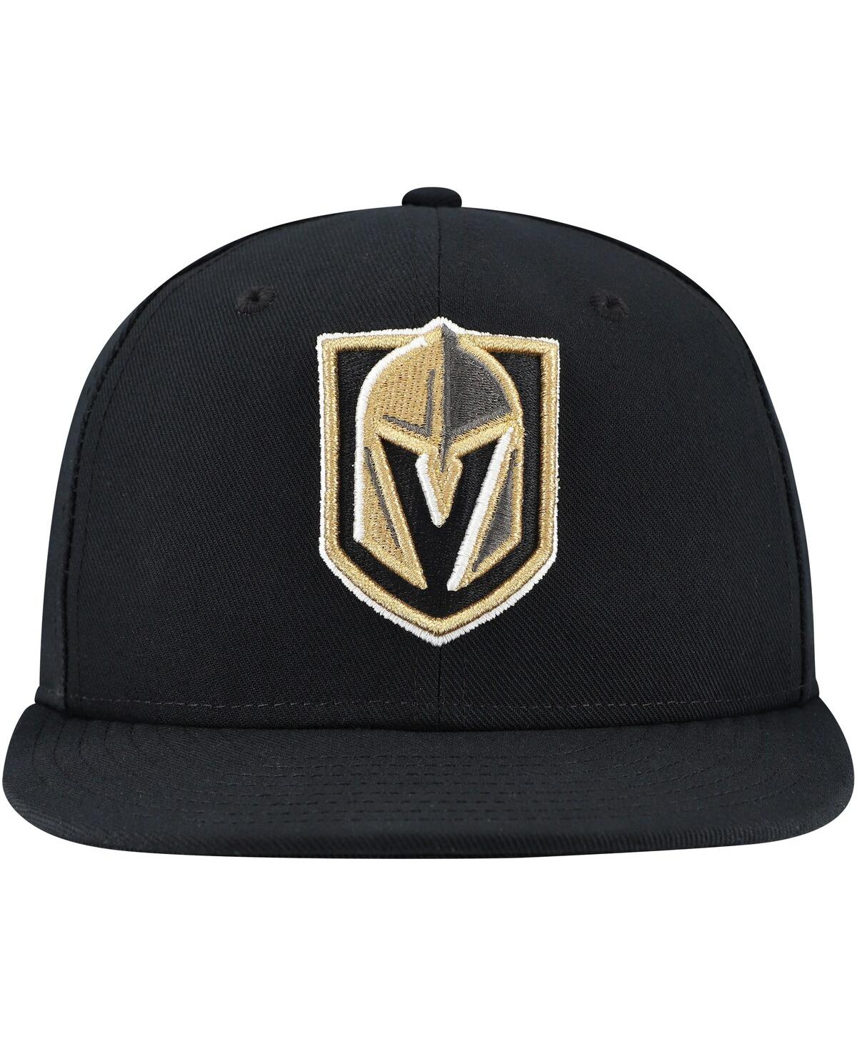 Fanatics Men's Black Vegas Golden Knights Core Fitted Hat In Black