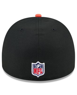 Men's Black/Orange Cincinnati Bengals 2025 NFL Draft On Stage A-Frame 59FIFTY Fitted Hat
