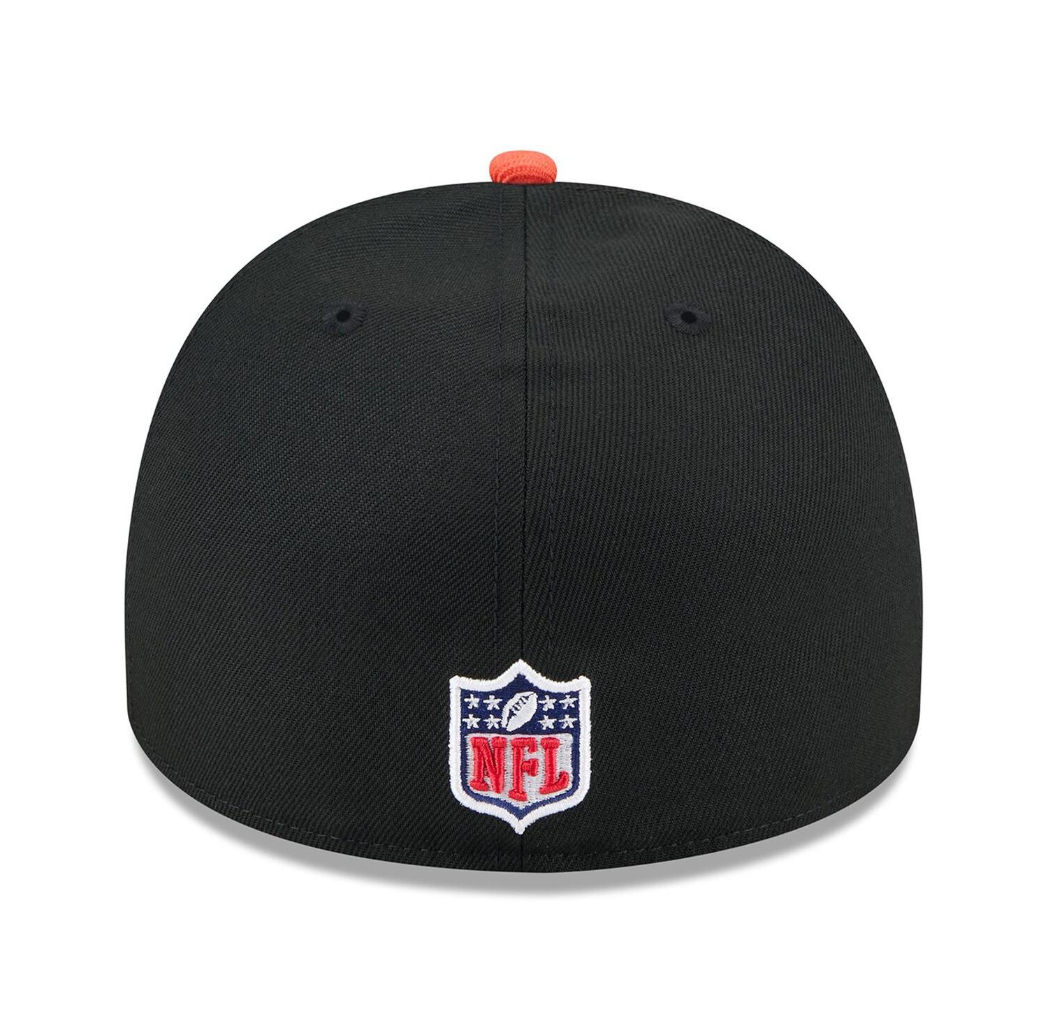 Men's Black/Orange Cincinnati Bengals 2025 NFL Draft On Stage A-Frame 59FIFTY Fitted Hat