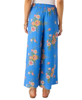 Juniors' Tamara Rio Floral-Print Woven Pants