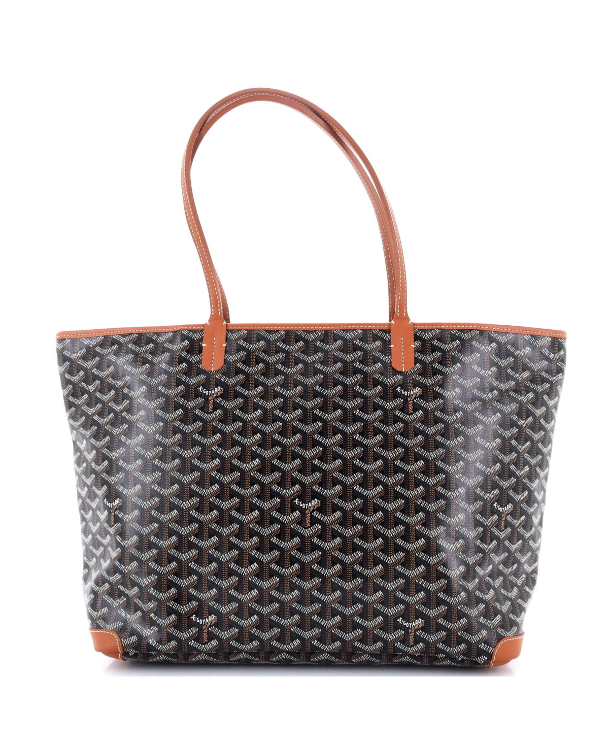Pre-Owned Goyard Mm Artois Tote Coated Canvas