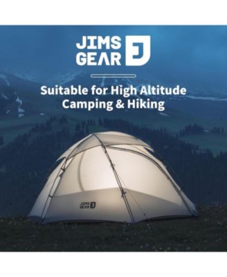 Yakou 1-2 Person Tent, Waterproof One Person Two Person Tent, Ultralight Tent for High Attitude Camping & Hiking