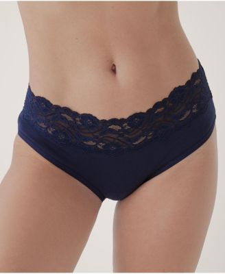 Women's Lace Waist Brief 3-Pack