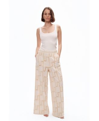 Women's Embroidered Pants