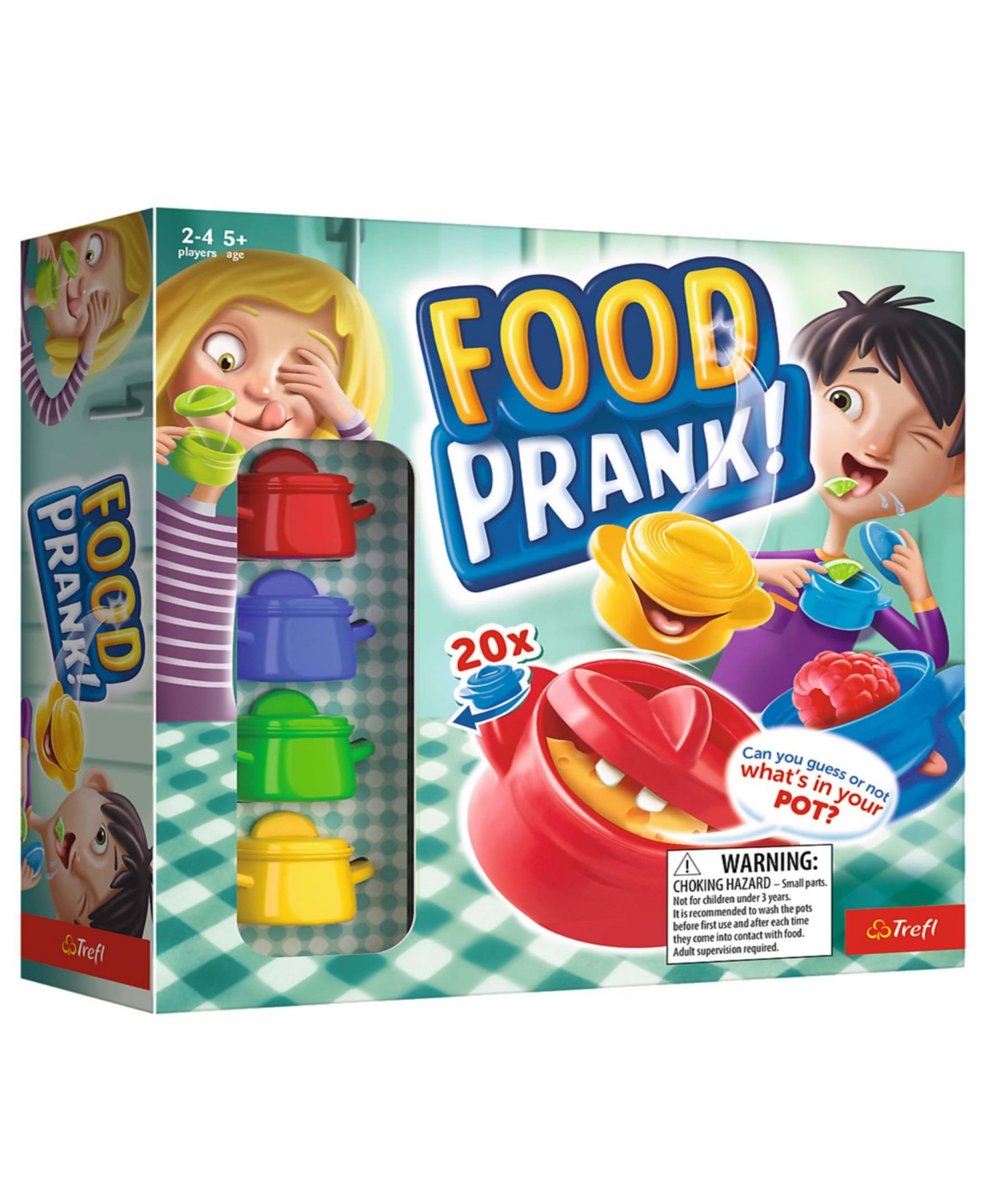 Детская настольная игра Trefl Food Prank Guessing Party Board Game, от 5 лет, цвет: Разноцветный — фото 1