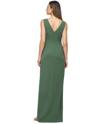 Women's Tianna Sleeveless Folded-Waist Gown