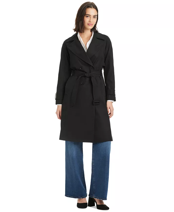 Women's Belted Trench Coat - thumbnail 6