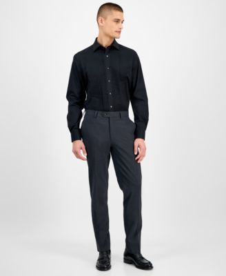 Men's Slim-Fit Solid Tuxedo Shirt, Created for Macy's