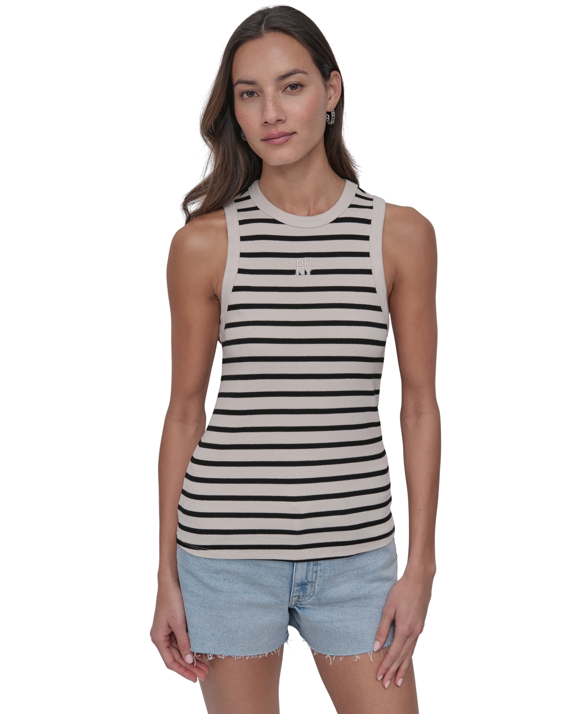 DKNY JEANS WOMEN'S CREWNECK TANK 