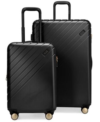 Louvre 2-Piece Expandable Retro Spinner Luggage Set
