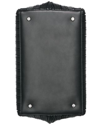 Granite Convertible Pleated Satchel