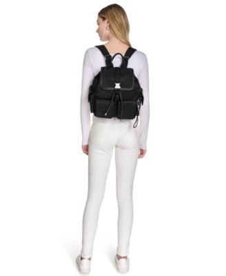 Elora Nylon Front Buckle Backpack
