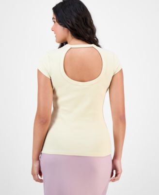Women's Open-Back Short-Sleeve Tee