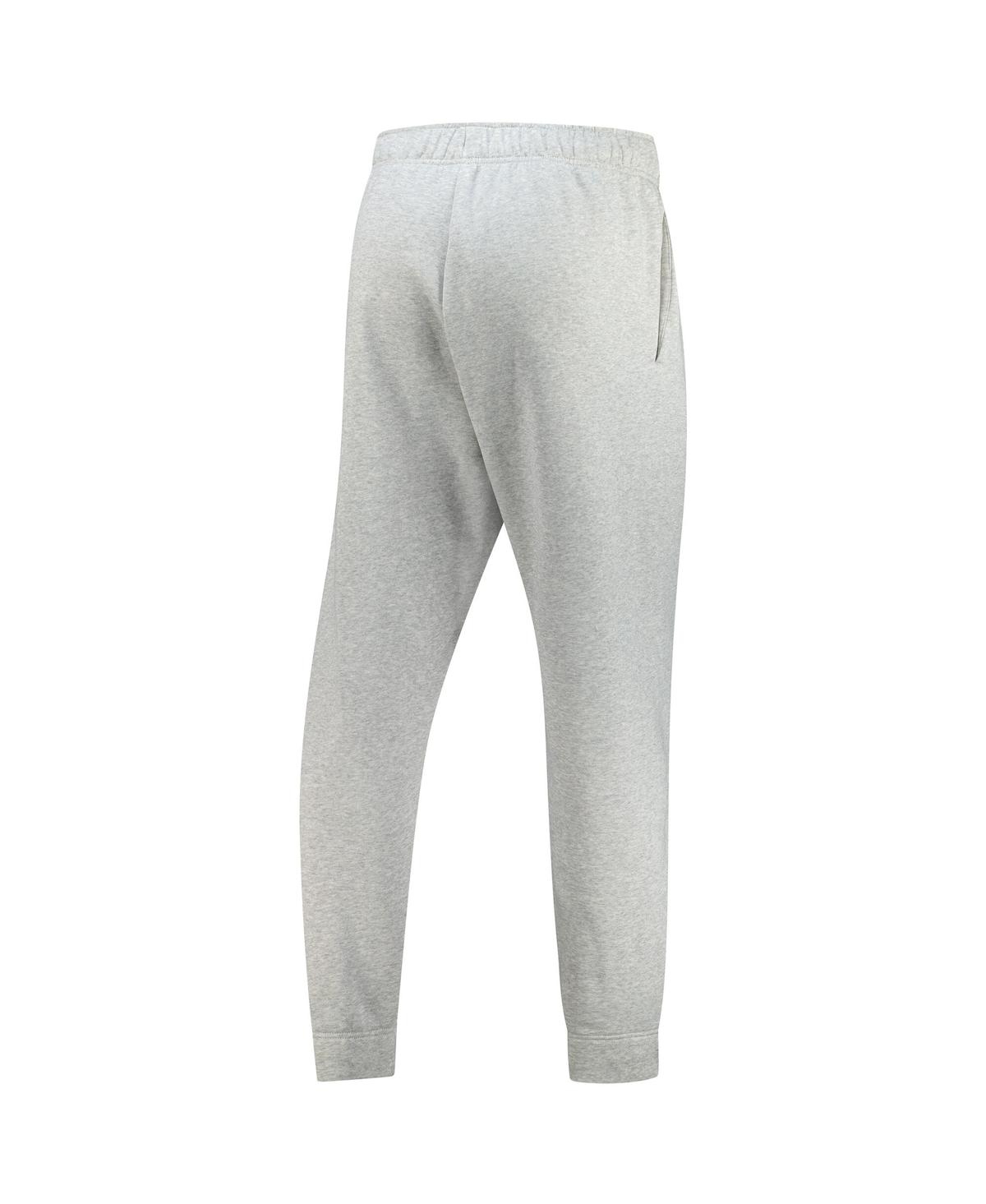 NIKE MEN'S HEATHERED GRAY OHIO STATE BUCKEYES SATURDAY FLEECE PANTS 