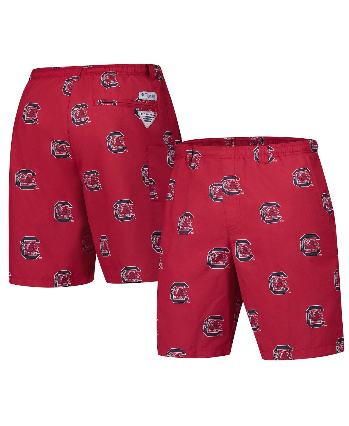 Men's Garnet South Carolina Gamecocks Pfg Back Cast Iii Omni-Shade Shorts - Garnet