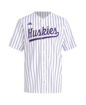 Men's White Washington Huskies Replica Baseball Jersey