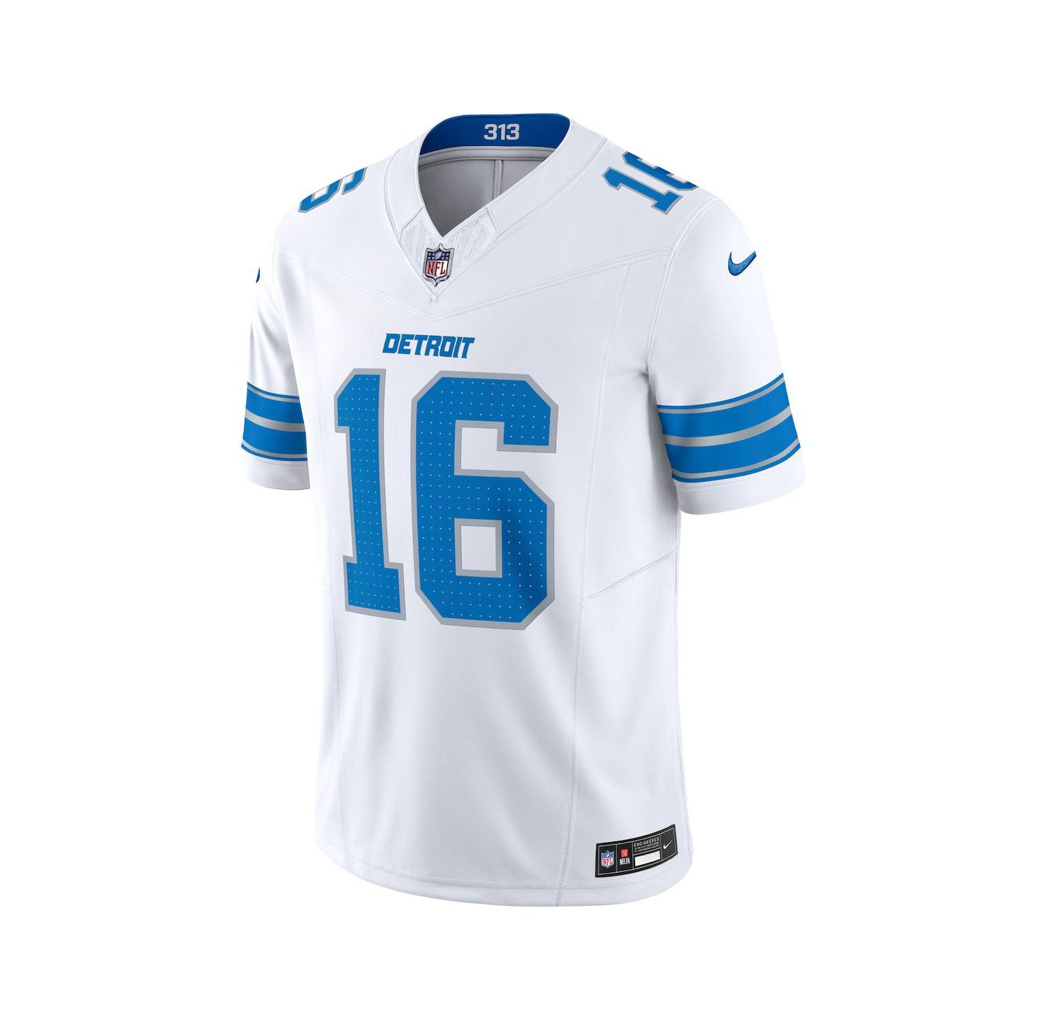 Men's Jared Goff White Detroit Lions Vapor F.U.S.E. Limited Jersey
