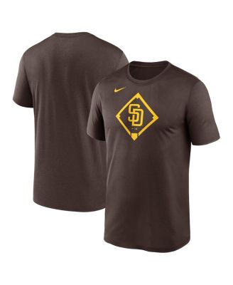 Nike - Men's Brown San Diego Padres Icon Legend Performance T-Shirt