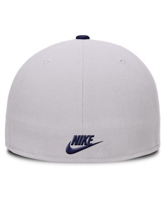 Men's Gray Brooklyn Dodgers Cooperstown Collection True Performance Fitted Hat