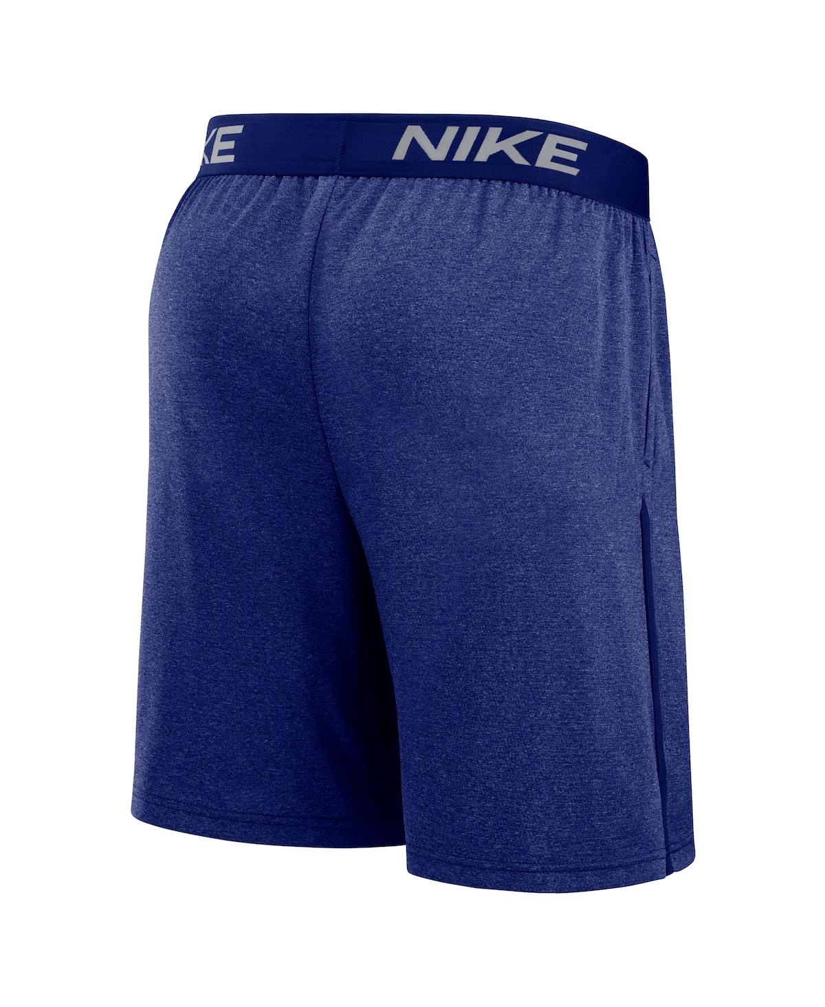 Nike Men's Royal Texas Rangers Authentic Collection Performance Knit Shorts In Royal