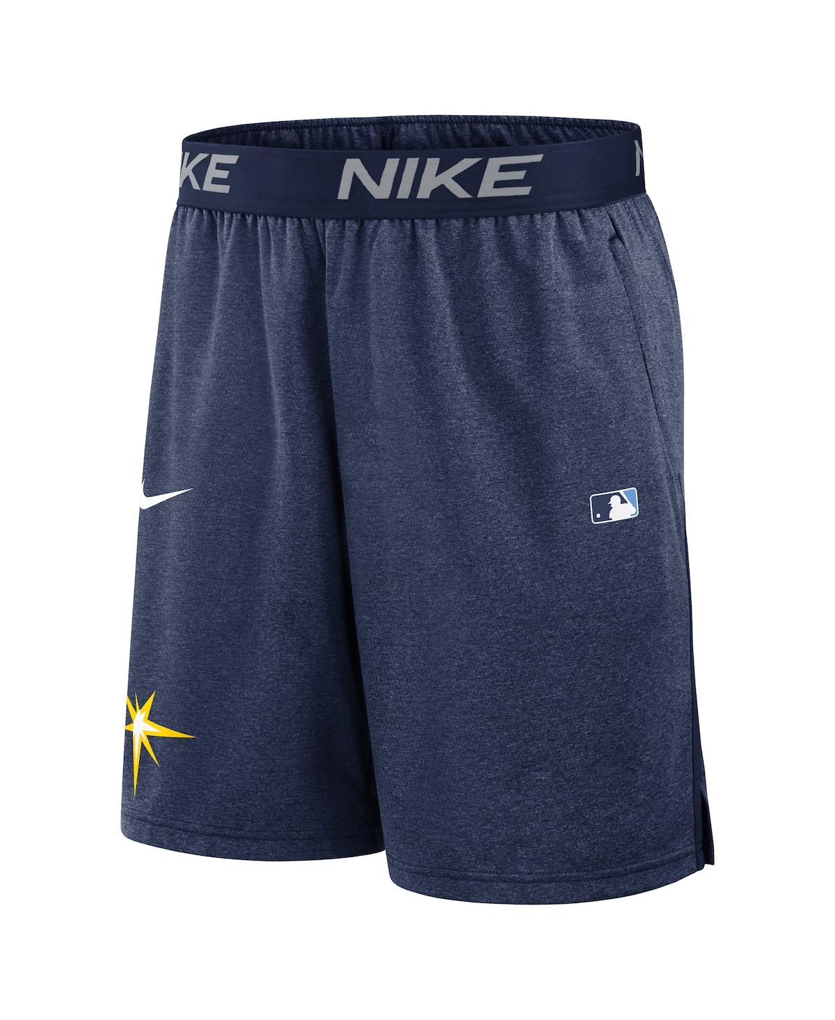 Nike Men's Navy Tampa Bay Rays Authentic Collection Performance Knit Shorts
