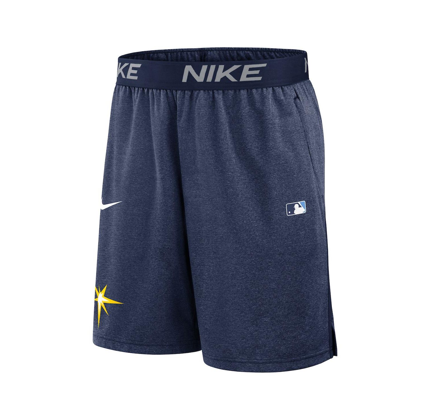 Men's Navy Tampa Bay Rays Authentic Collection Performance Knit Shorts