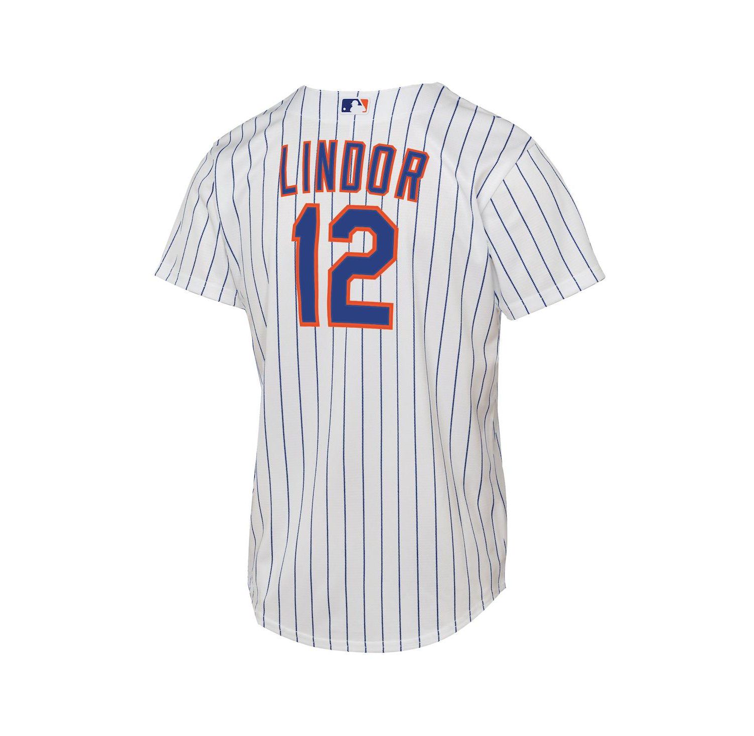 Big Boys and Girls Francisco Lindor White New York Mets Home Replica Player Jersey