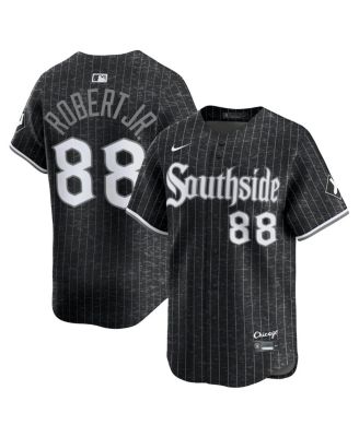 Nike - Men's Luis Robert Jr. Black Chicago White Sox City Connect Limited Player Jersey