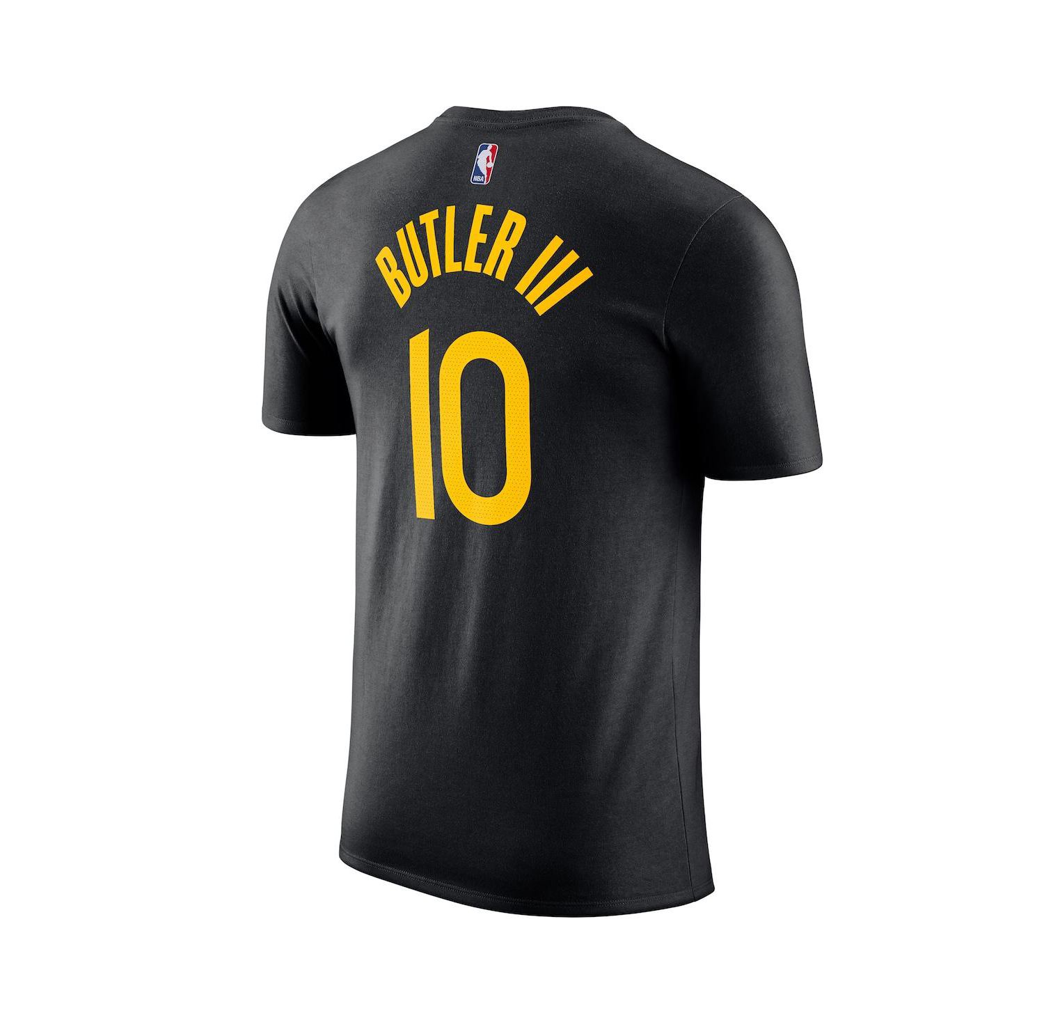 Men's Jimmy Butler III Black Golden State Warriors Statement Edition Name & Number T-Shirt