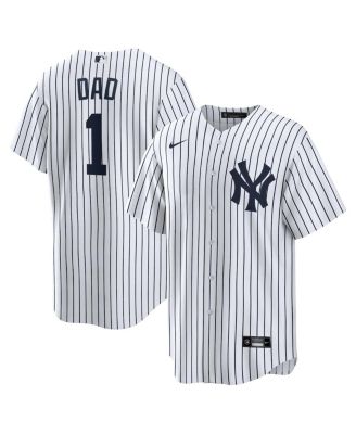 Nike - Men's White New York Yankees 1 Dad Home Replica Jersey