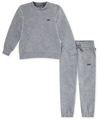 Boys' Toddler 2T-4T Batwing Crewneck Top and Jogger, 2-Piece Set