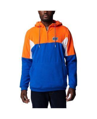 Columbia - Men's Royal Florida Gators Lodge Quarter-Zip Hoodie