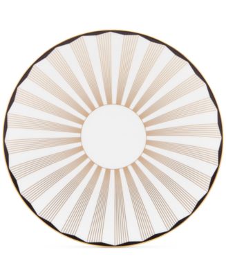 Lenox Brian Gluckstein By Clara Aqua Bone China Salad Plate - Macy's