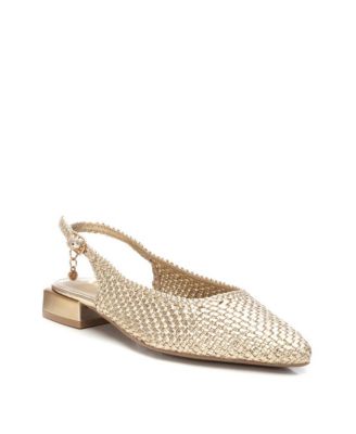 Women's Braided Slingback Flats By XTI