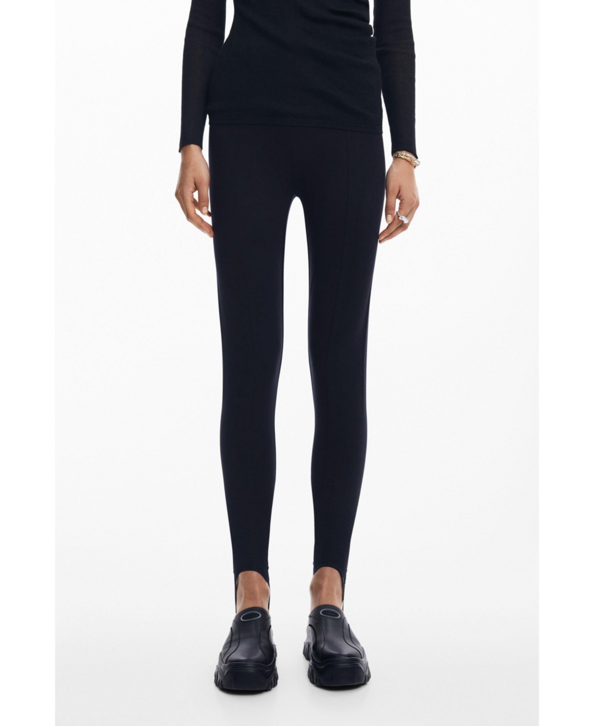Desigual Women's Fusseau Leggings M. Christian Lacroix In Black